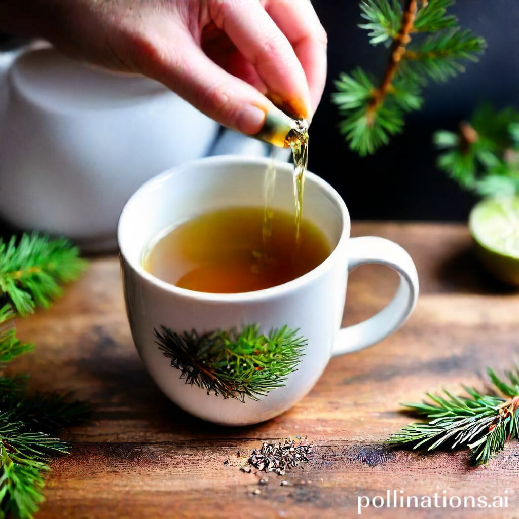 is pine needle tea good for diabetics